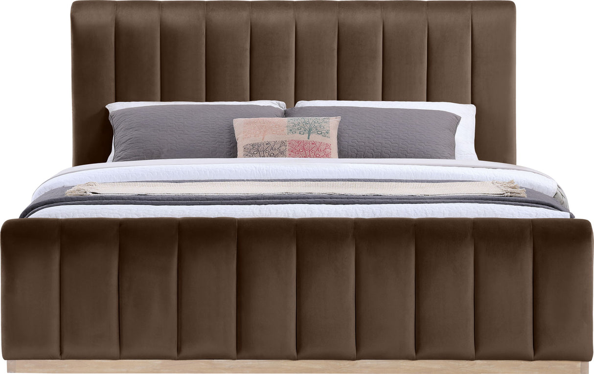 Amara - Velvet Bed