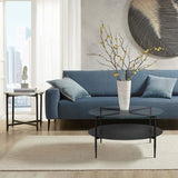 Caroline - Round Coffee Table - Black