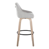 Hannah - 30" Fixed-Height Barstool With Swivel (Set of 2)