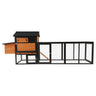 Chicken Coop With Run And Nesting Box, Large Outdoor Hen House For Backyard