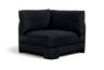 Hammond - Velvet Performance Fabric Upholstered Corner Chair