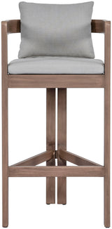 Newport - Water Resistant Fabric Upholstered Outdoor Patio Bar Stool