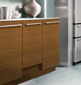 GE UDT165SIVII - 18 in. Top Control Flush-Mount Dishwasher with 47 dBa Sound Level & Condensate Dry - Custom Panel Ready