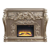 Sorina - Fireplace - Antique Silver