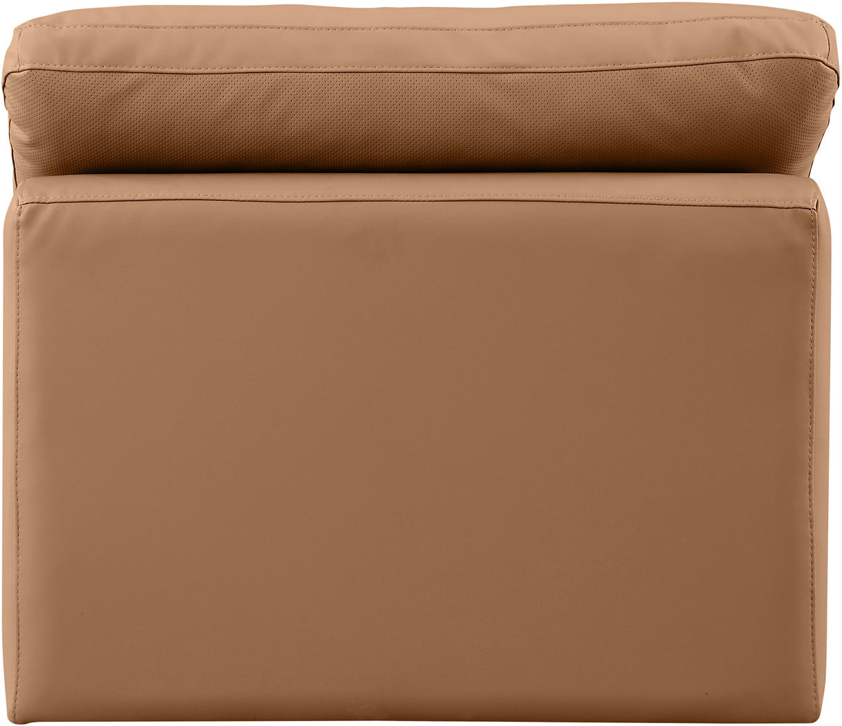 Indulge - Faux Leather Armless Chair