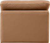 Indulge - Faux Leather Armless Chair