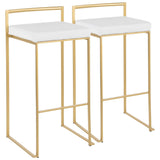 Fuji - Stackable Barstool Set