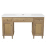 Bathroom Vanity With Sink, Spacious Storage Cabinet