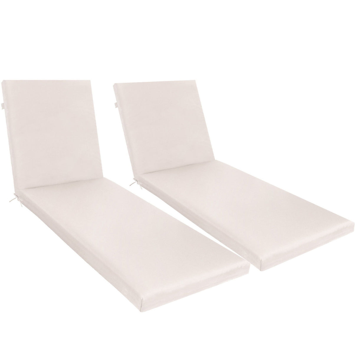 2 Piece Outdoor Chaise Lounge Cushion Set, Replacement Cushions For Patio Furniture