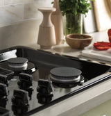 GE JGP3036DLBB - 36 in. 5-Burner Natural Gas Cooktop with Simmer Burner & Power Burner - Black