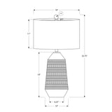 Contemporary Lighting, Table Lamp, Ceramic - Cream