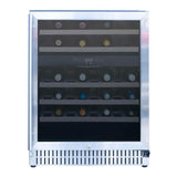Summerset 24 Inch Outdoor Rated Dual Zone Wine Cooler - RFR-24WD
