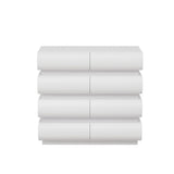 Minimalist Handle Less 8 Drawer Dresser With Wide Storage