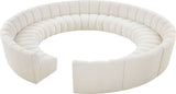 Infinity - 12 Piece Boucle Modular Sectional