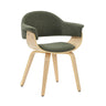 Adalyn - Dining Room Accent Chair With Sculpted Wood Frame