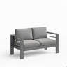All-Weather Patio Loveseat With Thick Cushions