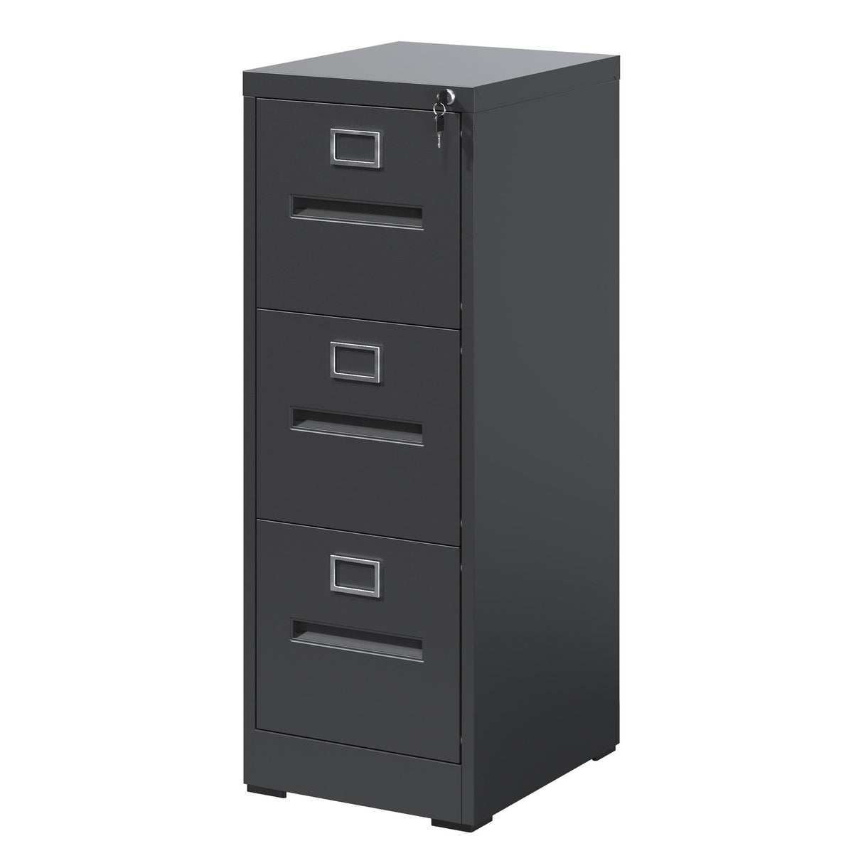 Premium Drawer File Cabinet With Lock, Metal Vertical Design, A4 Legal / Letter Size