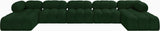 Ames - 7 Piece Fabric Modular U-Shaped Sectional