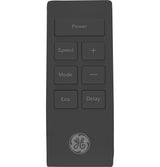 GE(R) ENERGY STAR(R) 8,000 BTU Smart Electronic Window Air Conditioner for Medium Rooms up to 350 sq. ft., Black - (AHEU08BC)