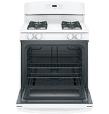 GE JGBS60DEKWW - 30 in. 4.8 cu. ft. Gas Range with 4 Sealed Burners - White