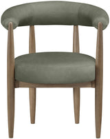 Sable - Vegan Leather Upholstered Dining Chair (Set of 2) - Brown Base