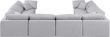 Indulge - Linen 8 Piece Modular Sectional