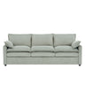 Modern 3 Seater Sofa With Side Storage Pockets For Living Room