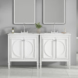 Bathroom Vanity With Sink With 2 Doors And Adjustable Shelf