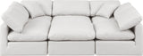 Indulge - Faux Leather 6 Piece Modular Sectional
