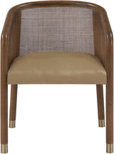 Sylvan - Vegan Leather Dining Chair (Set of 2) - Brown Frame