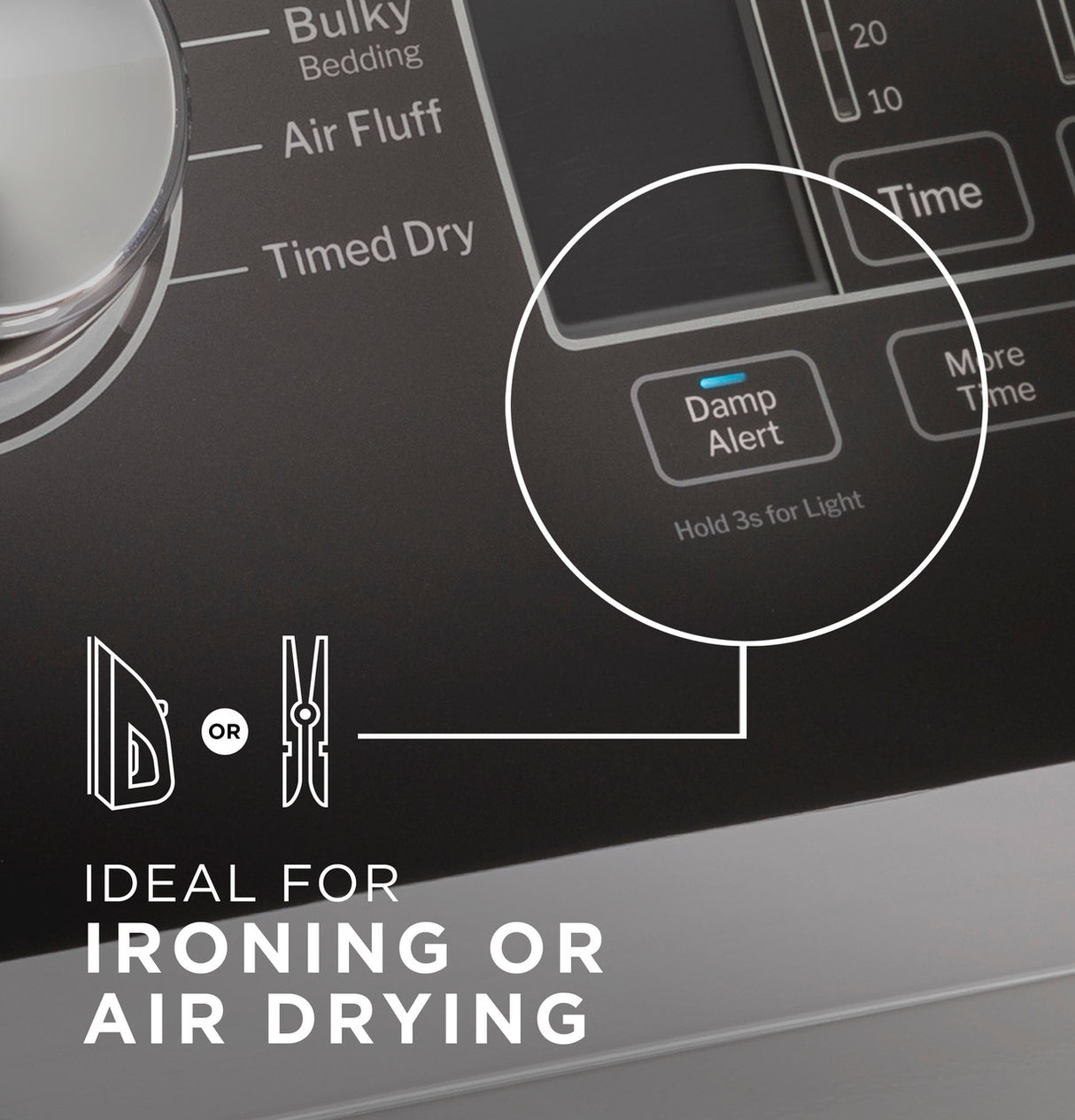 GE GTD58GBPVDG dryer paired with matching top load washer