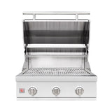 Summerset Sizzler 25-in 3 Burner Built-In Natural Gas Grill - SZR25