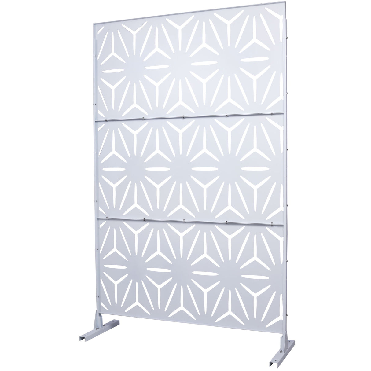 Outdoor & Indoor Metal Privacy Screen, Freestanding Decorative Panels