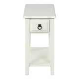 Jeana - Accent Table - White