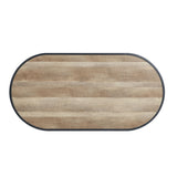 Brantley - Coffee Table - Oak & Sandy Black