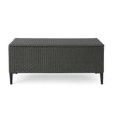 Rupert - Storage Unit Resin Wicker Outdoor
