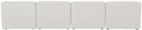 Miramar - 4 Seat Armless Modular Sofa