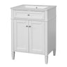 Bathroom Vanity With 2 Doors And Tip Out Drawer, Soft Closing Hinges