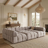 Orin - Velvet 6 Piece Modular Sectional