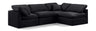 Indulge - Velvet 4 Piece Modular Sectional