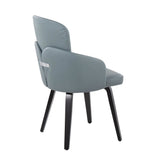 Dahlia - Contemporary Dining Chair (Set of 2) - Black Wood