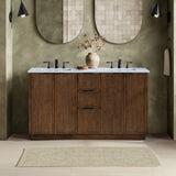 Willard - Engineered Stone And Solid Wood Bathroom Vanity