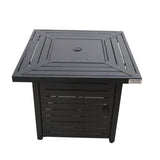 Propane & Gas Fire Pit Table - Black