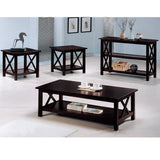 Merlot 3 Piece Occasional Set - Brown