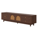 TV Stand With For 85" TVs - Walnut