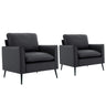 Nordic Retro Light Luxury Upholstered Sofa Chair