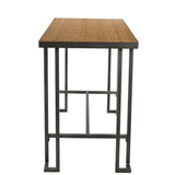 Roman - Counter Table - Gray And Natural