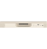 GE GDF535PGRCC - 24 in. Front Control Flush-Mount Dishwasher with 55 dBa Sound Level, Dry Boost & Pocket Handle - Bisque