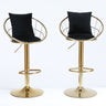 Unique Design Bar Chair, 360 Degree Rotation, Adjustable Height, Suitable For Dining Room And Bar