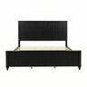 Fluted Platform Bed Frame, No Box Spring Needed